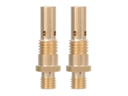 2pcs Difusor De Gás 51 Para Pistola De Solda Mig Tweco Mini/1 100l Em Latão Resistente Ao Calor