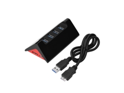 Hub Usb 3.0 Com 4 Portas De Expansão Para Transferência De Dados De Alta Velocidade