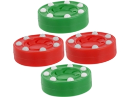 Conjunto de 4 Discos e Bolas de Hóquei de Rua SFUSHOS