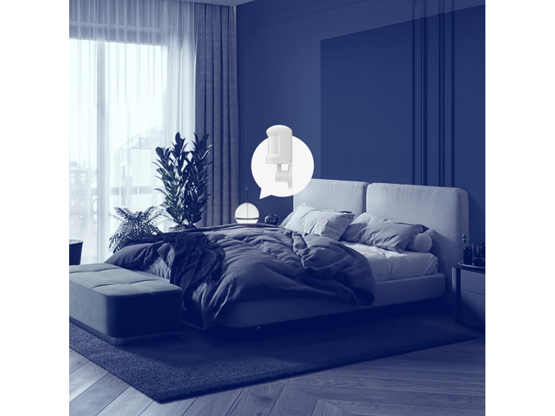 2026 sensor de Movimento Inteligente Zigbee Pir 360° 7m Distância para Segurança Residencial e Automação