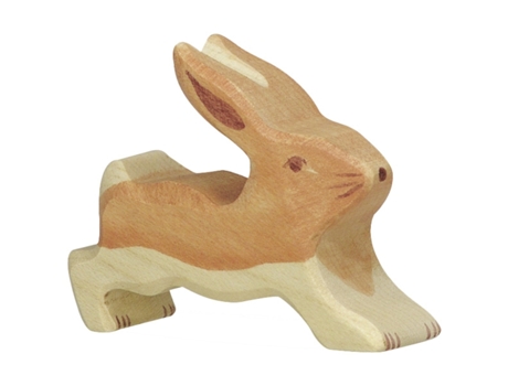 Figuras de Ação HOLZTIGER Madeira - Cinzento - 6 x 1,9 x 5 cm)