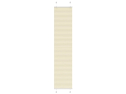 Vidaxl Creme Plissada Cega 50x200 Cm Largura Tecido 49,4 Cm Poliéster