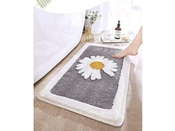 Tapete de Banho Grosso, Antiderrapante e Absorvente em Microfibra Super Macia 45x65cm