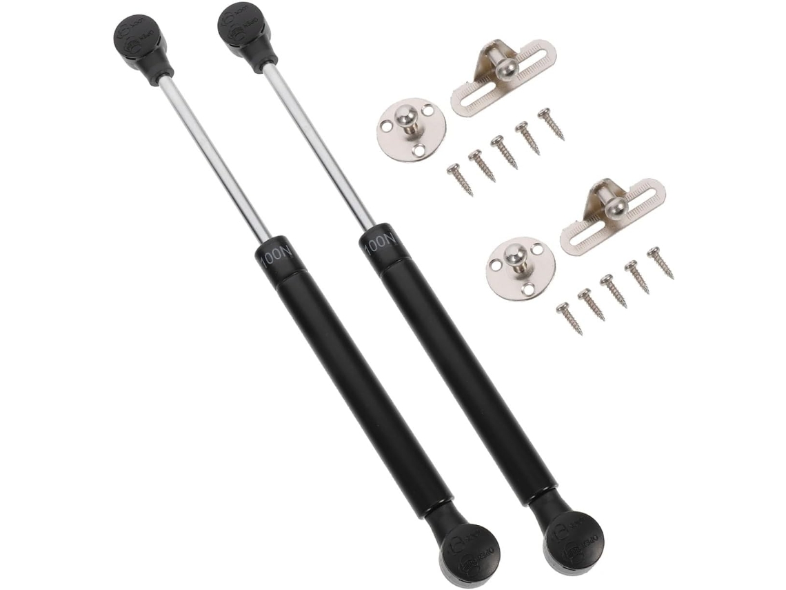 2 Hastes Hidráulicas Para Porta De Armário, Suporte Hidráulico