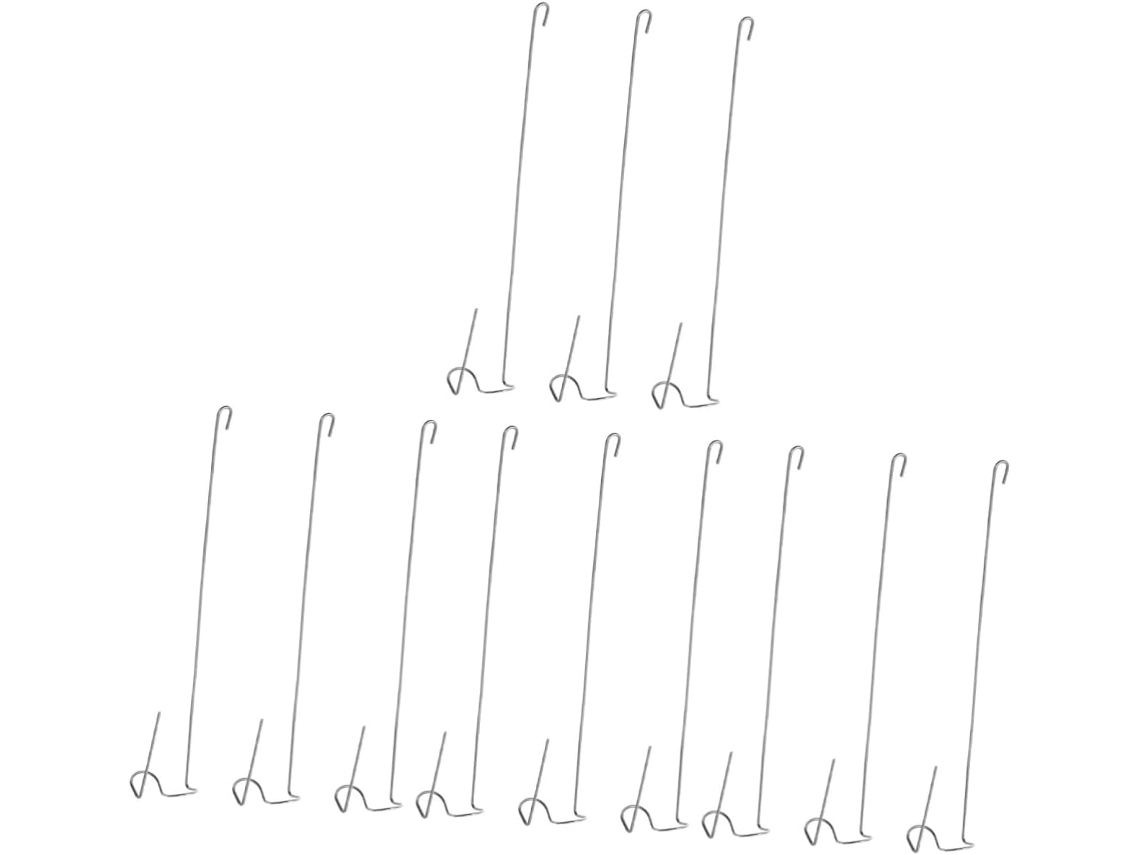 Kit de 12 Ganchos de Aço Inoxidável Inoomp para Plantas Aéreas, Suportes para Pendurar Tillandsia, Ganchos Decorativos CHABERLU