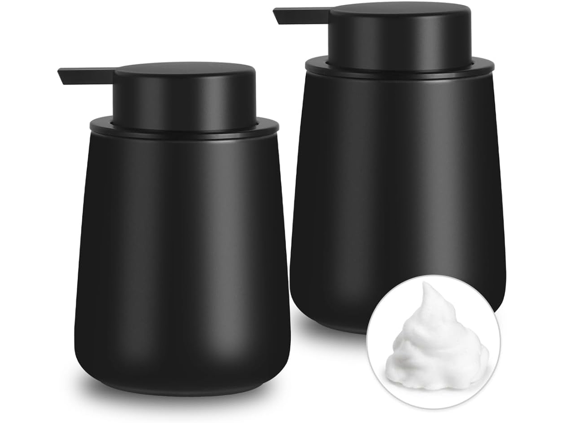 Dispensador De Sabonete Líquido Em Espuma, Pacote Com 2 Unidades, Para Banheiro E Cozinha, Frasco Co Gokoco