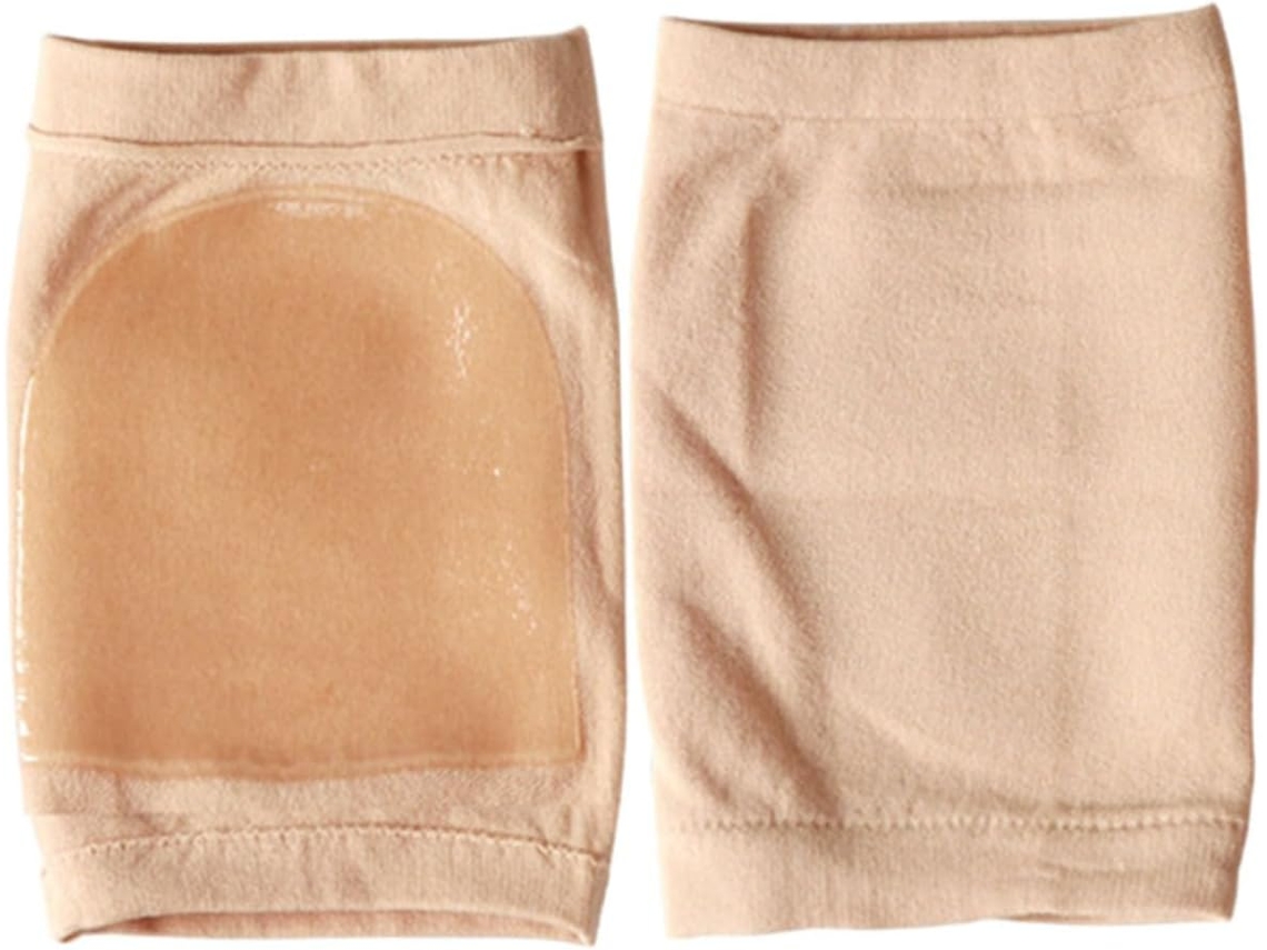 Protetor De Calcanhar Reutilizável Em Silicone E Algodão, Respirável E Compacto Para Calcanhares Secos Rachados, Para