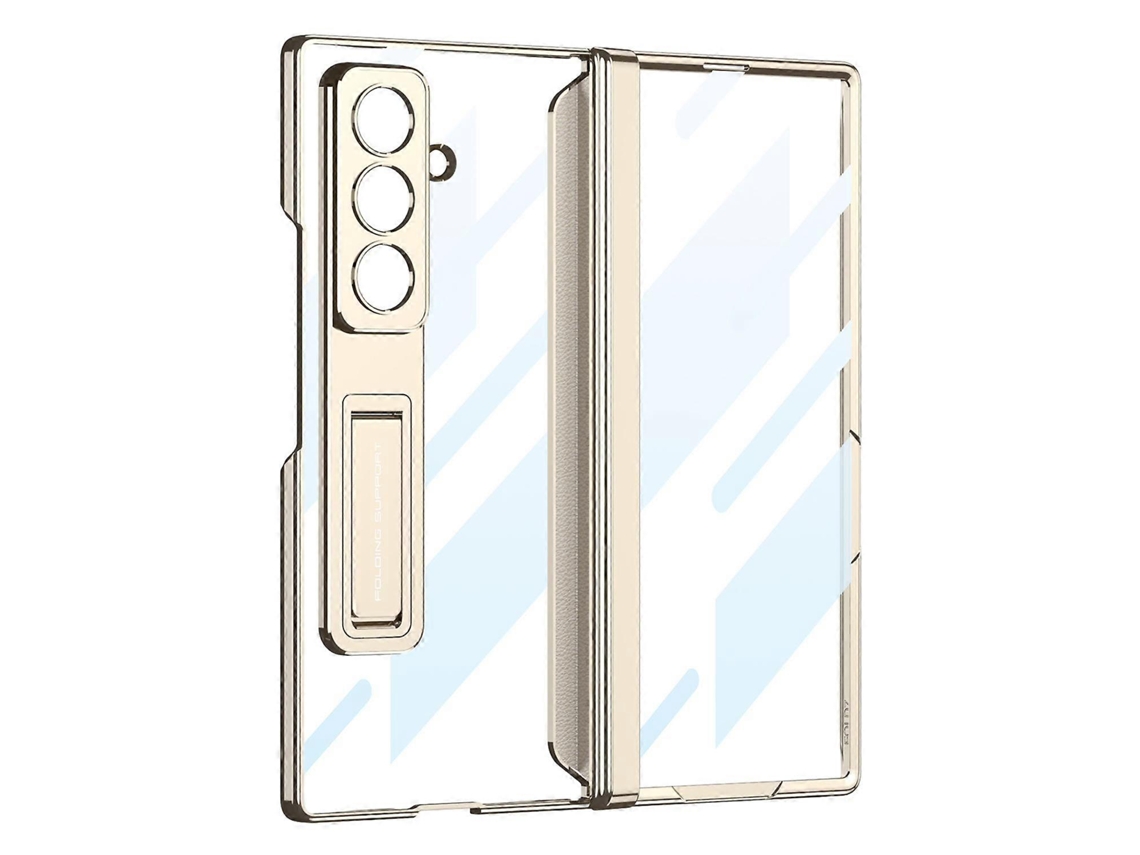Capa De Celular Com Dobradiça Magnética Integrada Gkk E Suporte Para Samsung Galaxy Z Fold7 5g