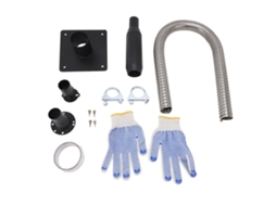 Kit Extensão Coifa Gerador Aço Inox Isolado Parede Casa
