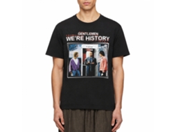 Rockinstone Bill And Ted Were History Color Black Adult T-shirt Size:xl