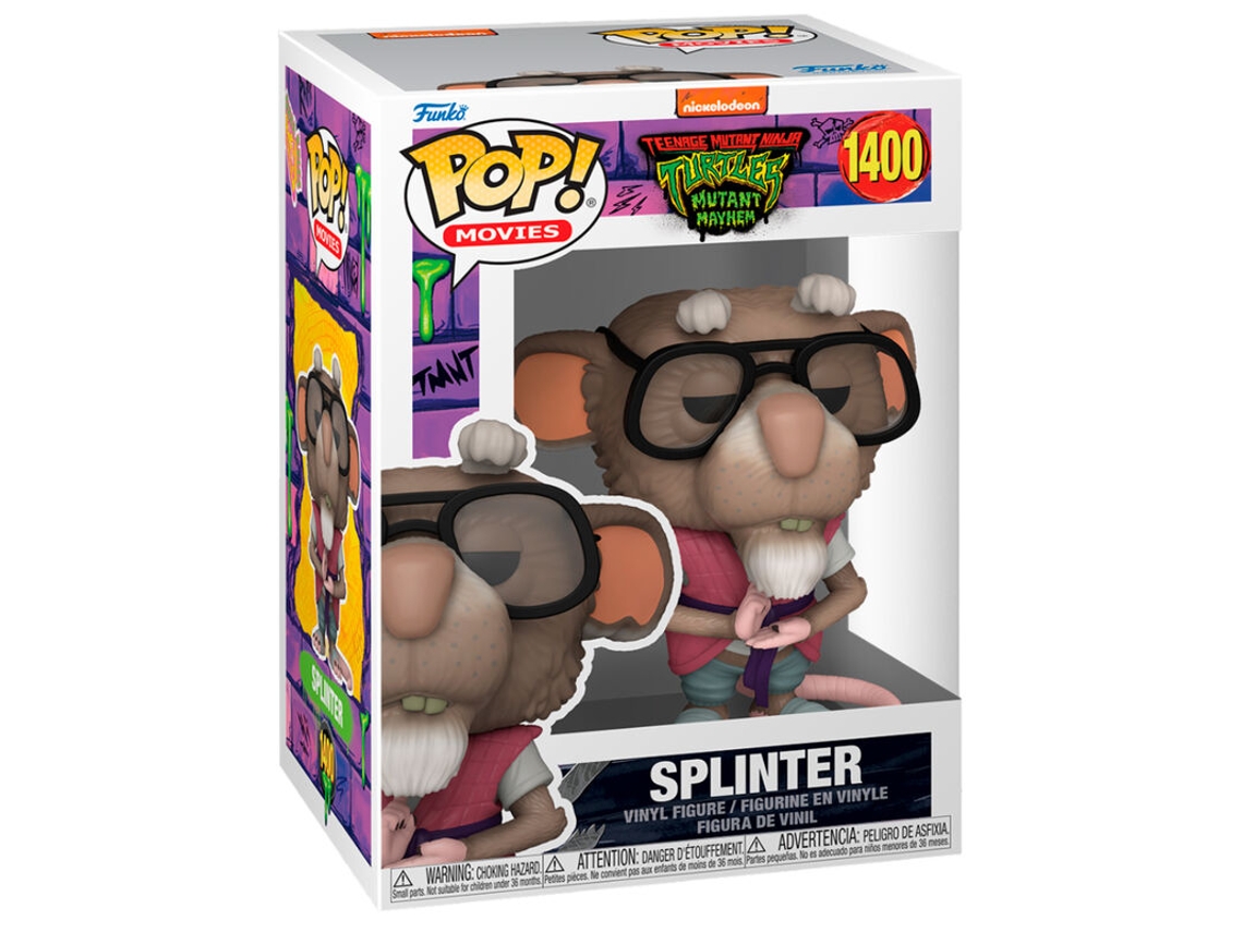 Figura Pop Tartarugas Ninja Splinter