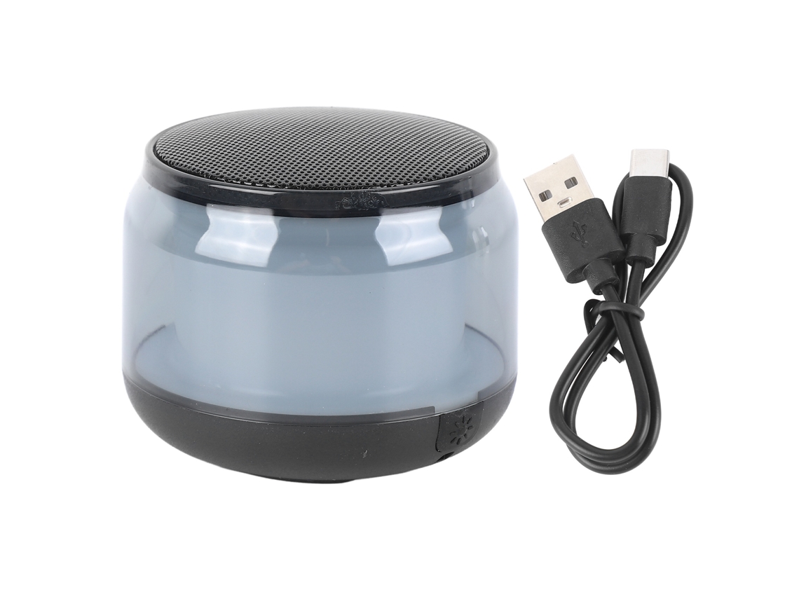 Altifalante Bluetooth LAXISCREED Bass Potente Luzes Coloridas