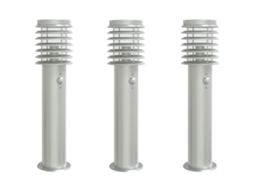 Outdoor Floor Lamp, Outdoor Floor Lamps Vidaxl Prateado Aço Inoxidável (n/a)