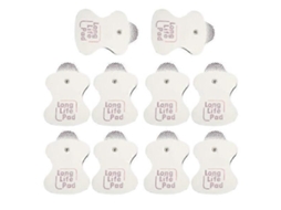 Conjunto De 10 Eletrodos Reposição Para Aparelhos Massagem Omron, Modelo Long Life Pad.