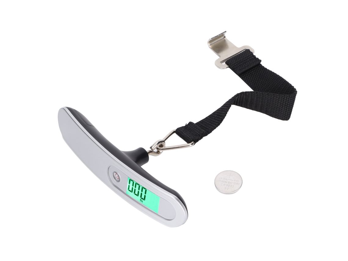 Aetheria balança Pendente Digital 110lb/50kg Alta Precisão com Gancho para Viagem Baggagem Portátil