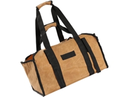 Saco de Madeira Inoomp para Lenha, Bolsa de Transporte em Lona com Alça Dupla, Bolsa para Armazenamento de Lenha, CHABERLU