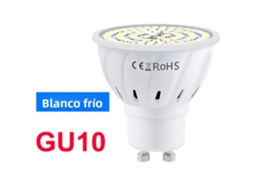 Lâmpada De Teto Led De 220v Com 80 Leds Brancos Frios (chip Gu10), Econômica.