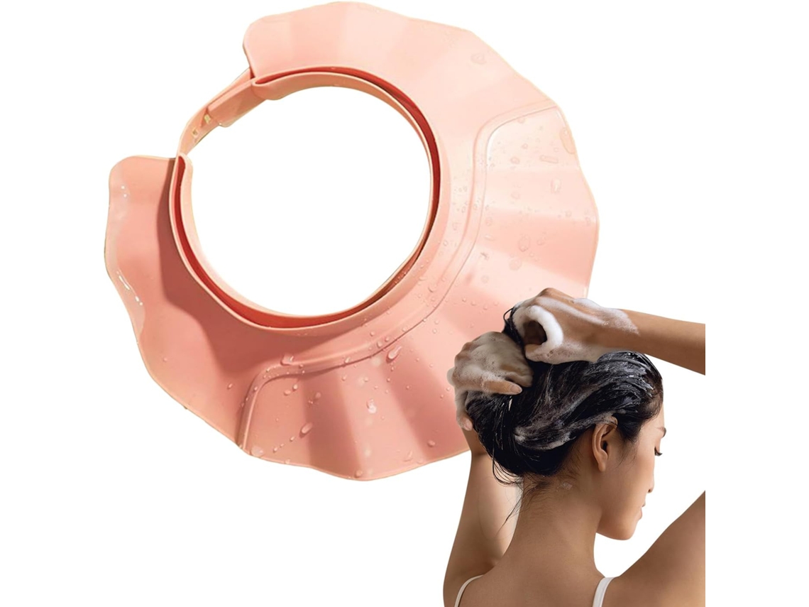 Touca De Banho Macia E Ajustável Para Lavar O Cabelo, Ideal Para Bebês, Meninas E Adolescentes