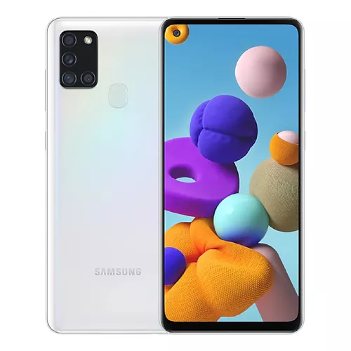 Smartphone SAMSUNG Galaxy A21S 128Gb A217F Ds Branco Grau C (Recondicionado Sinais de Uso)
