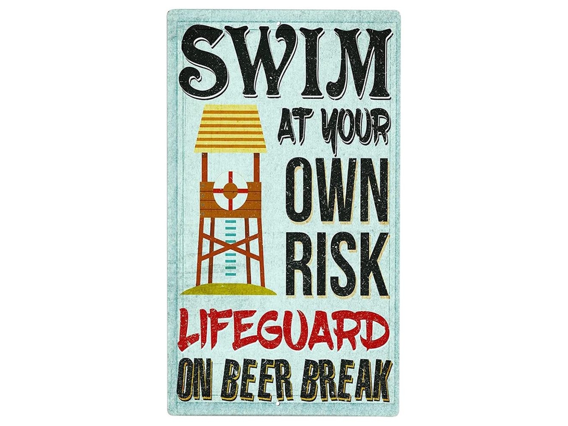 Placa De Regras Engraçada Para Piscina Acessórios De Piscina