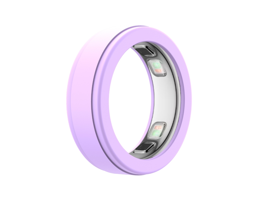 Capa De Silicone Para Oura Ring 5, Protetor Antirriscos Elástico Tamanho M Roxo Hexinyigjly
