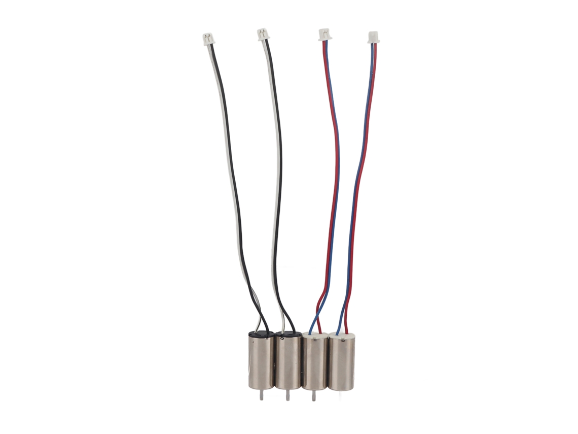 4pcs Motor De Escova 3.7v 44000rpm Micro 10x20mm Mini Motor Para Robô Drone Brinquedo