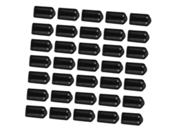 Pacote De Isolamento Para Equipamentos Eletrônicos Com Capas Isolantes De Pvc Preto.