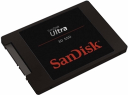 Disco SSD Interno SANDISK Ultra 3D 1TB (1 TB - SATA - 560 MB/s)