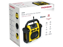 Rádio THOMSON WKR50BT (Amarelo - Bluetooth)