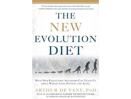 Livro The New Evolution Diet de Arthur de Vany (Inglês)