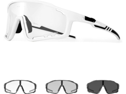 Óculos Sol Fotocromáticos Lunette Velo Homme Masculinos Femininos Ciclismo Resistente S/MARCA