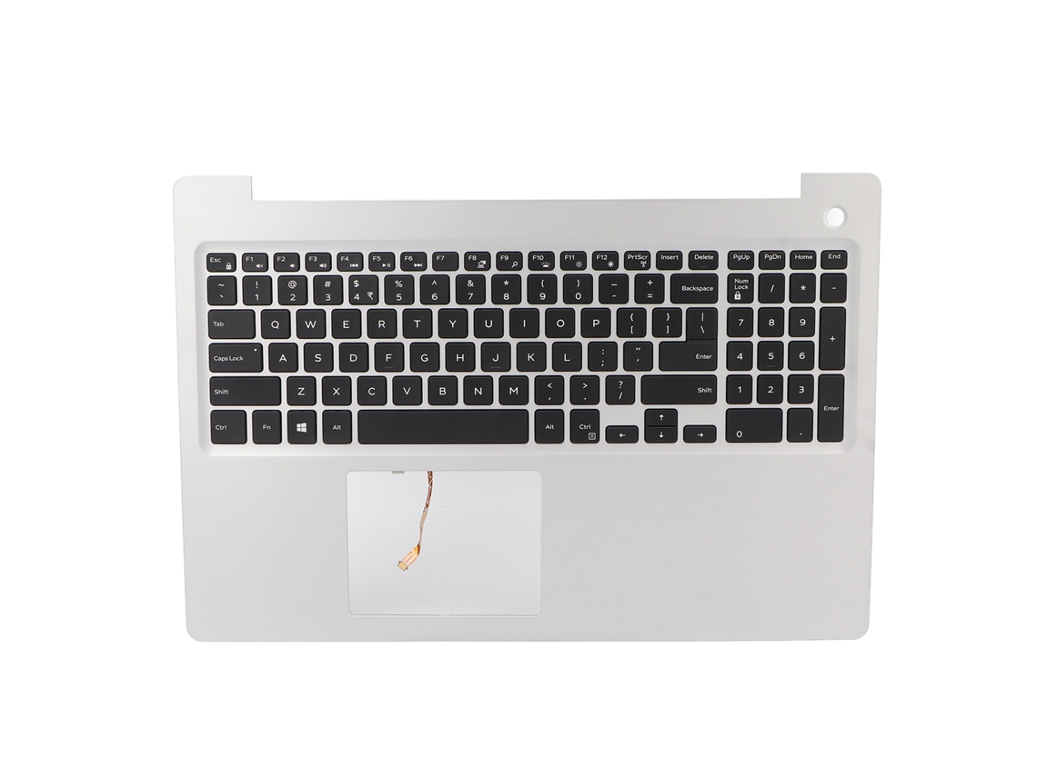 Teclado com iluminação e apoio para as mãos para Dell Inspiron 15 5570 5575