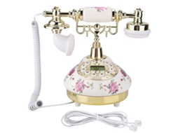 Telefone Vintage Imitação Antiga Retro Para Casa E Escritório Ms-9101