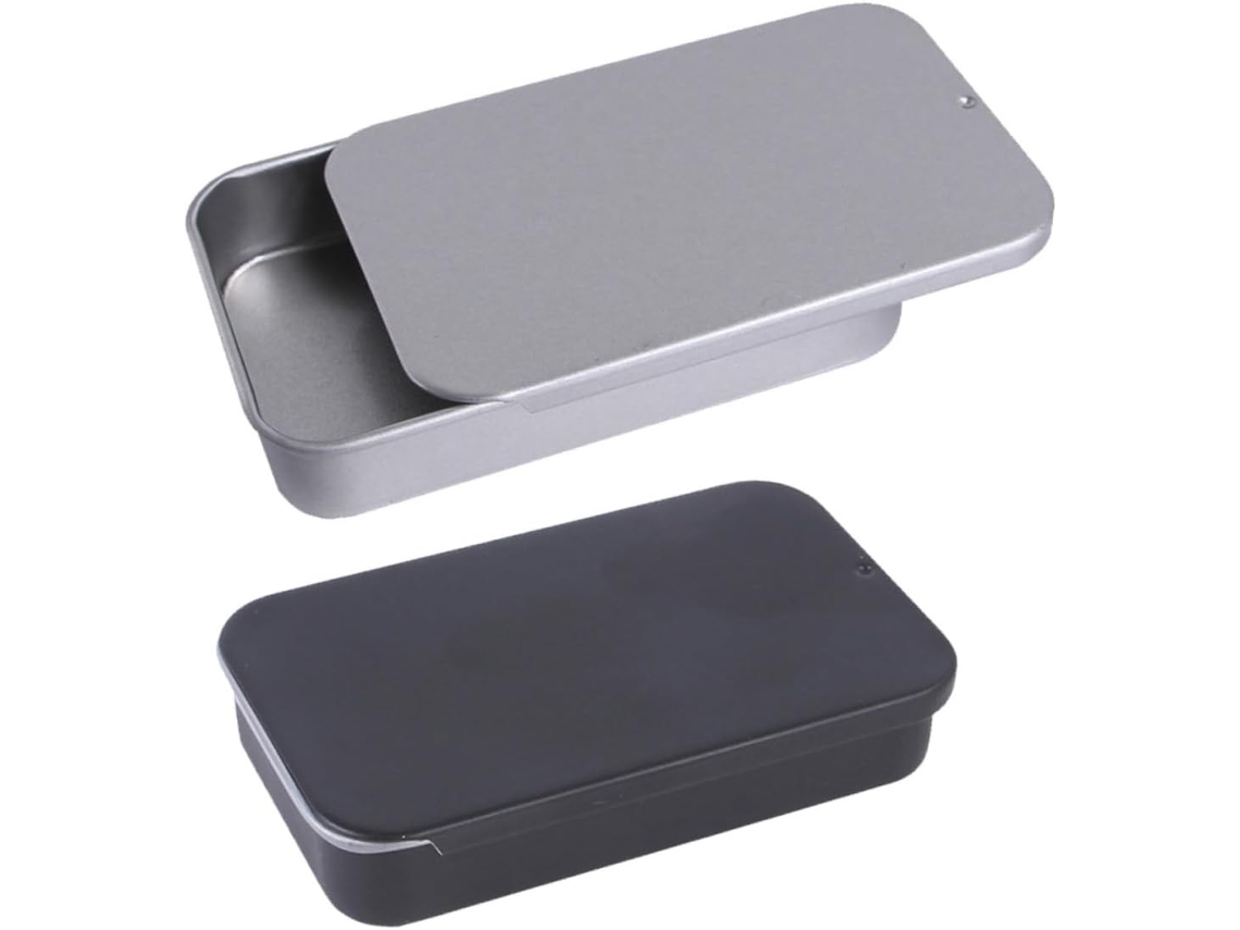 Inoomp Caixa Alimentadora de Pássaros Semi fechada, Pacote com 2, Grande Capacidade, Aço Inoxidável, Alimentador CHABERLU