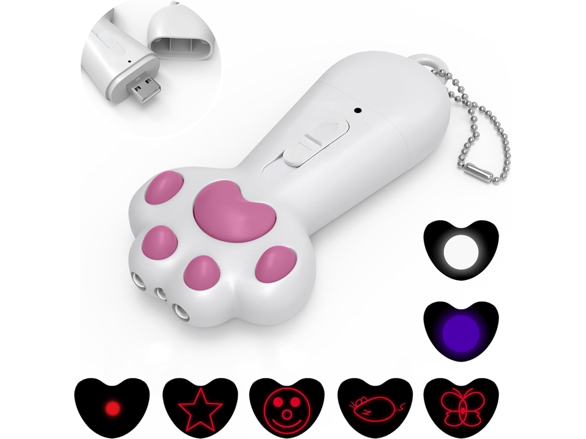 Brinquedo de Gato Interativo Laser YANYXR