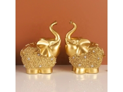 Materiais Decorativos De Alta Qualidade Para Vinícolas De Sala De Estar E Armários De Tv, Feitos Com Resina De Elefante De Fabricação Artesanal.