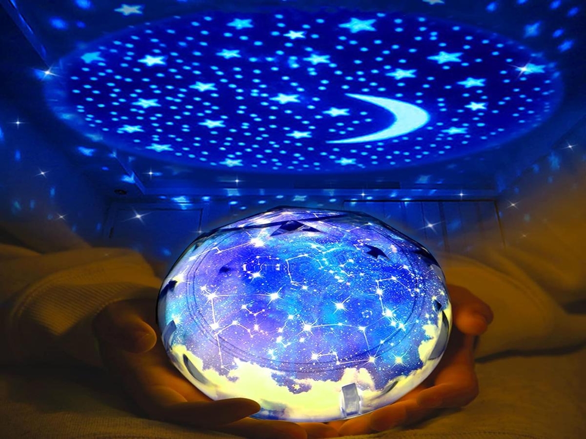 Lurelia Projetor De Estrelas Com Recarregável Usb, Projeção Para Quarto Infantil