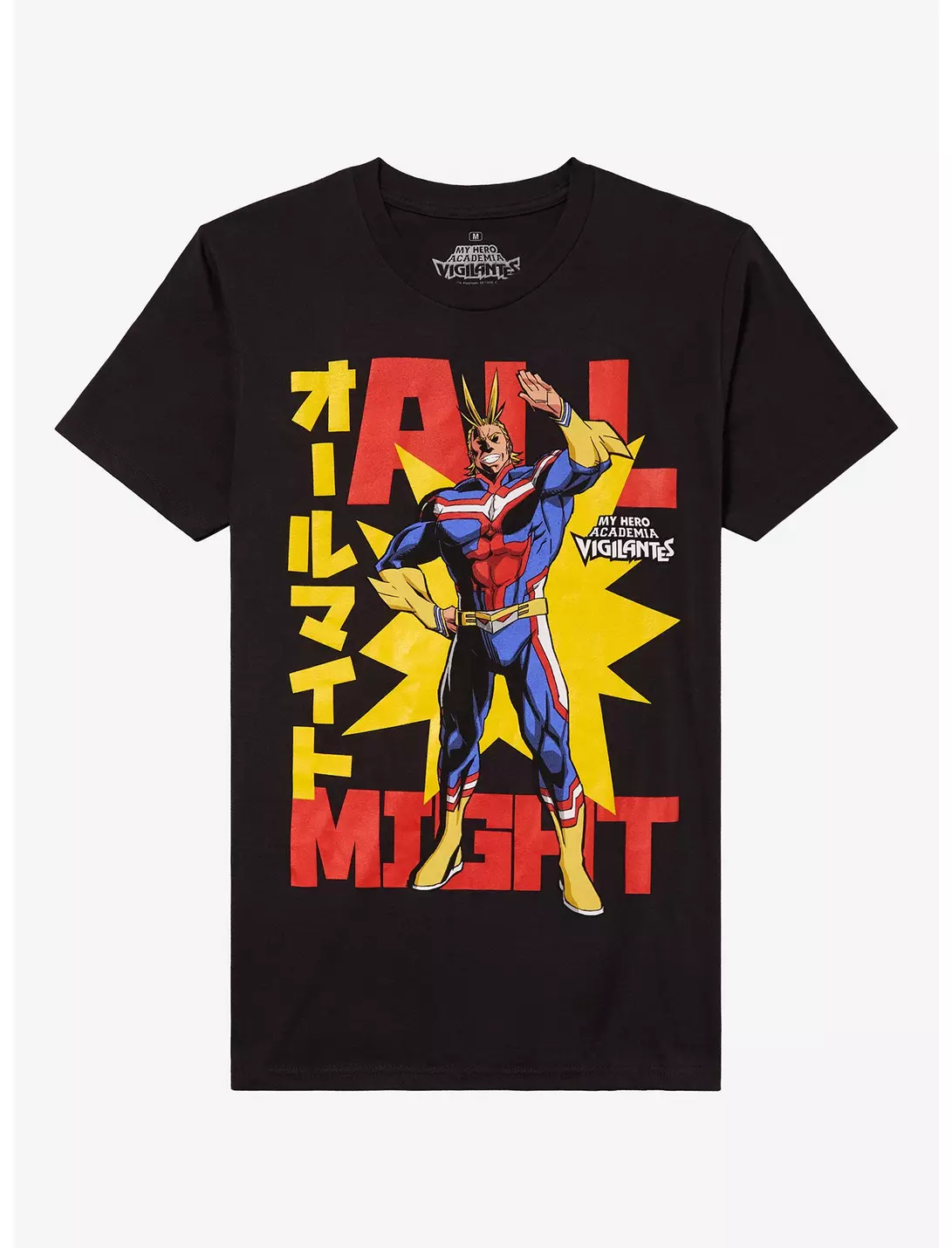 My Hero Academia: Vigilantes All Might Portrait T shirt Unisex Adults Size:xxl ROCKINSTONE