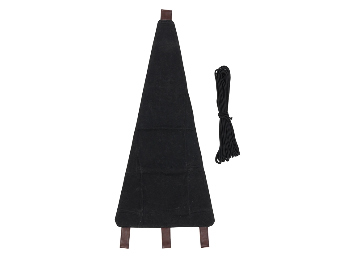 Ats silla de Campaña de Tela Con Cuerda Plegable Portátil para Camping Pesca Playa Negro