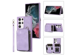 Capa Traseira Com Zíper Para Samsung Galaxy S23 Ultra 5g