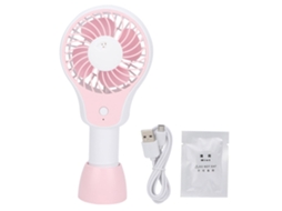 Ventilador Portátil Laxiscreed Usb Pequeno Para Mesa E Dormitório, Aromaterapia, Recarregável E Compacto