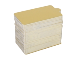 Tabuleiros de Bolo Mousse LAXISCREED 100pcs Ouro