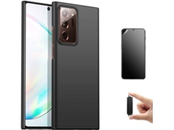 Kit Capa/Película e Suporte Samsung Note 20 Ultimatte Turtleshell Preto
