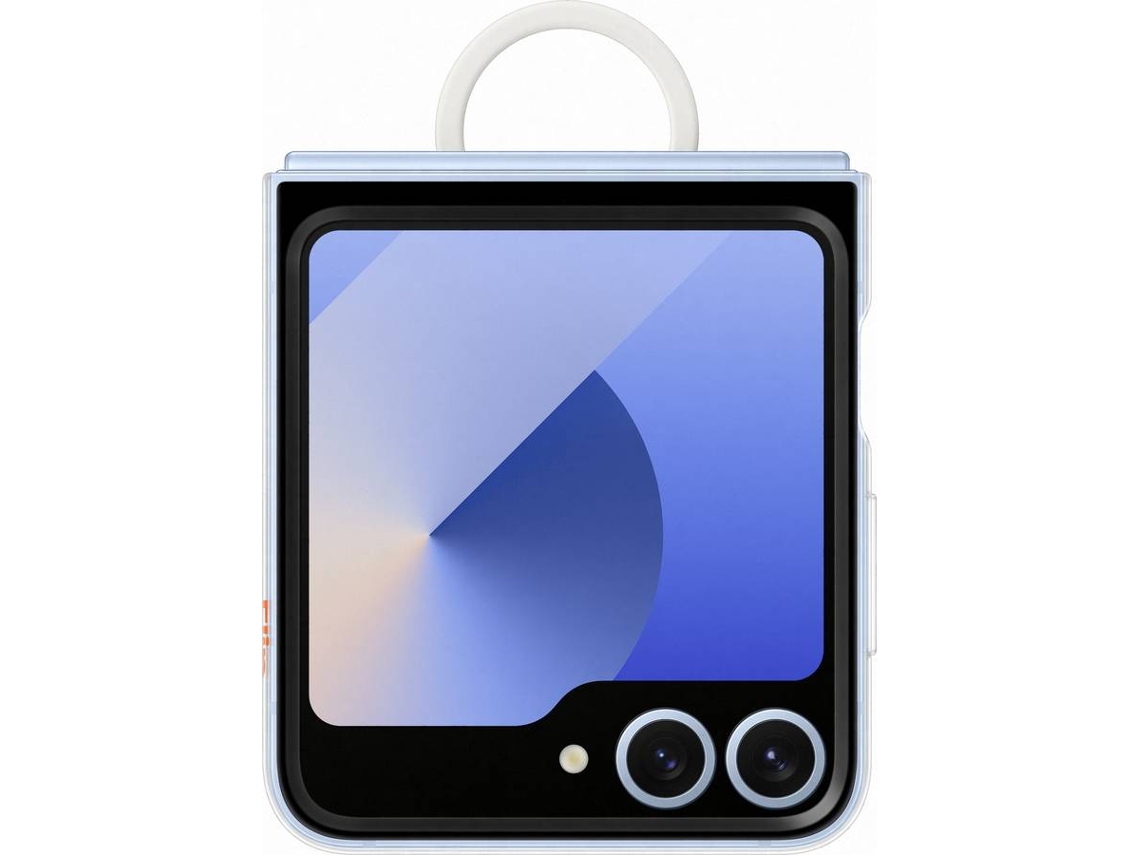 Capa SAMSUNG Transparente com Anel Z Flip 7 FE / Z Flip 6