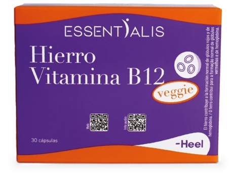 Hierro Vitamina B12 30 Cápsulas HEEL