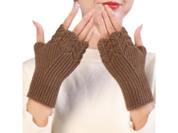 Luvas de Tricô Sem Dedos, Luvas de Inverno de Meio Dedo, Luvas Quentes para o Inverno. TAISHENGDA