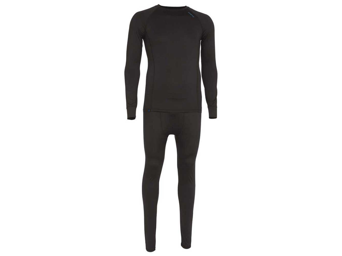 Terno Base Layer Preto L Homemkinetic