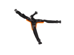 Suporte De Câmera Ajustável Para Queixo De Capacete Com Absorção De Impactos