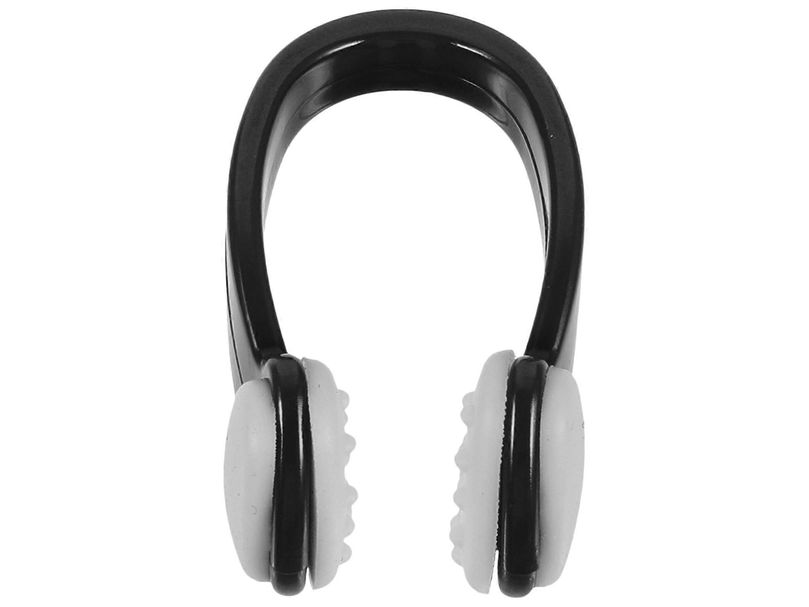 Clipe Nasal Para Natação, De Silicone, Leve E Preto.