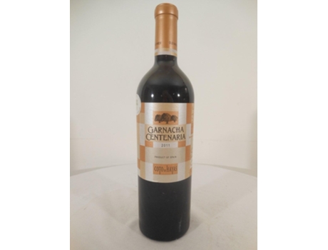 Vinho Tinto GARNACHA CENTENARIA 2011 (75 cl - 1 unidade)